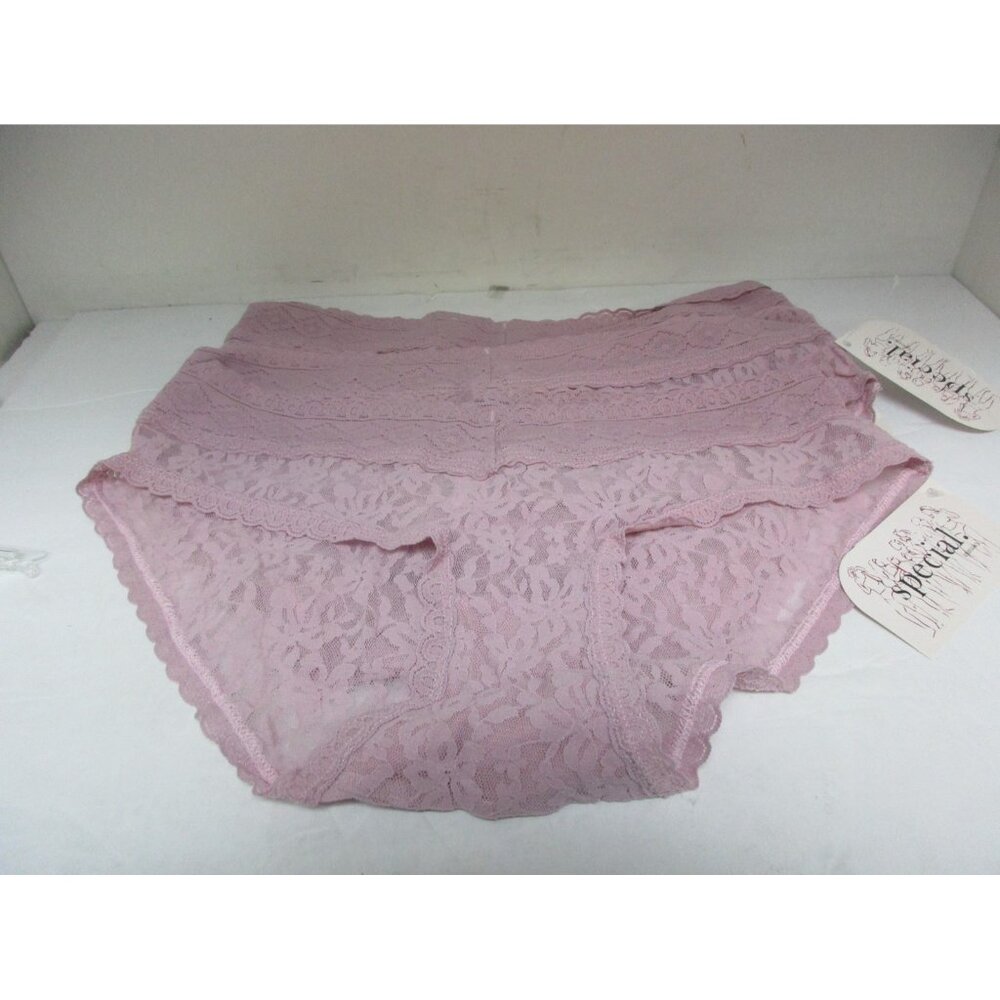 Special Intimates Women's 3 pairs 1011 Lace Panties Dawn Pink Size  XL  New
